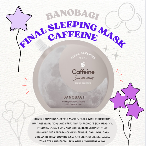 Banobagi Sleeping Mask Caffeine | Radiant Skin K-Beauty