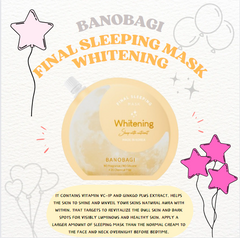 Banobagi Sleeping Mask Whitening | Healthy-looking Skin