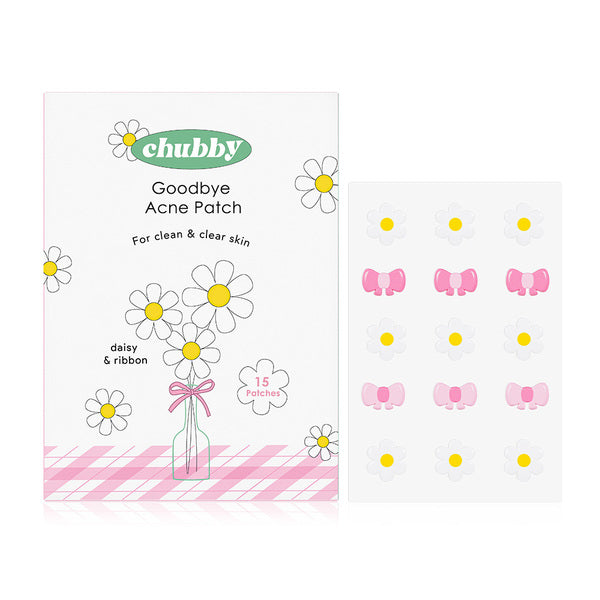 Chubby Goodbye Acne Patch Daisy & Ribbon Edition