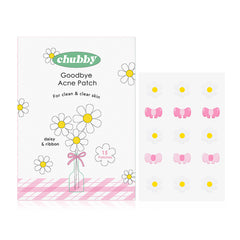 Chubby Goodbye Acne Patch Daisy & Ribbon Edition