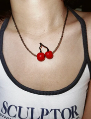 Ctrlshift Veryyy Cherry Necklace