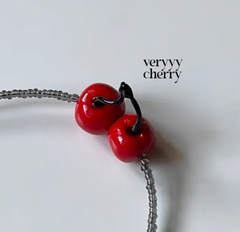 Ctrlshift Veryyy Cherry Necklace