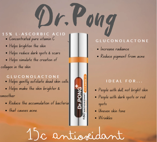 Dr.Pong 15C Antioxidant VitC Shake Shake Serum