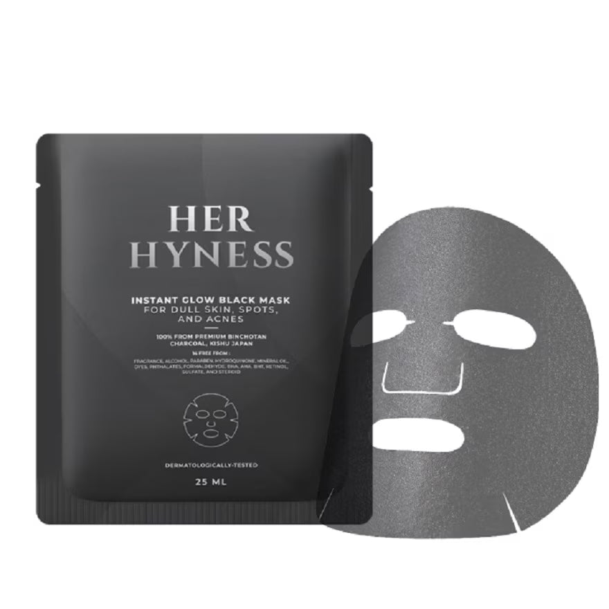 Her Hyness Instant Glow Black Mask