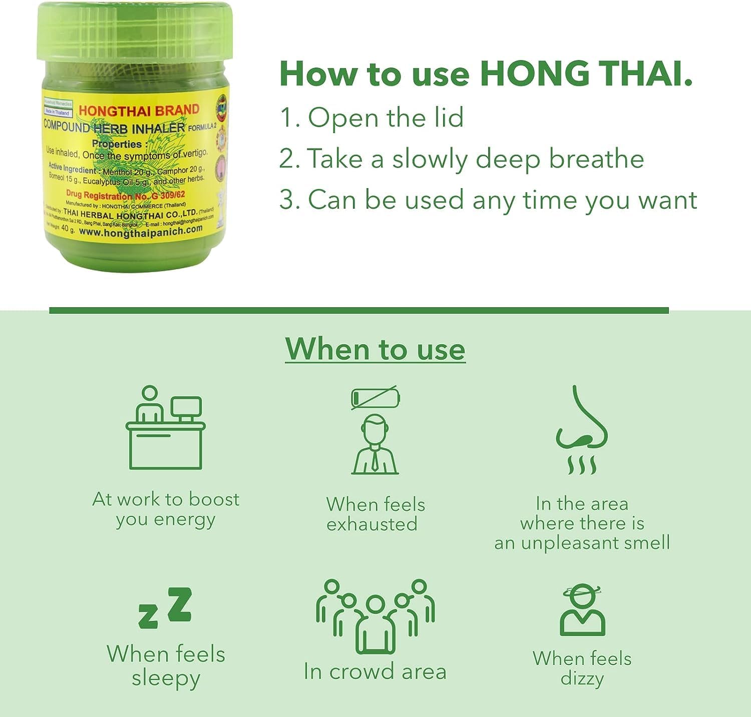 Hong Thai Herbal Pot Inhaler