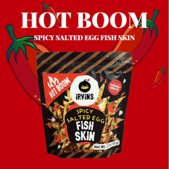 IRVINS Hot Boom Salted Egg Fish Skin