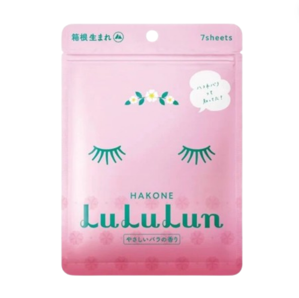 LuLuLun Rose Hakone Face Mask