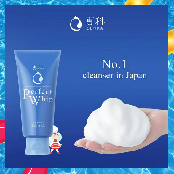 Shiseido Senka Perfect Whip Original - No.1 Cleanser in Japan