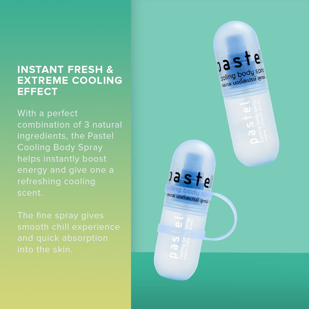 Pastel Cooling Body Spray