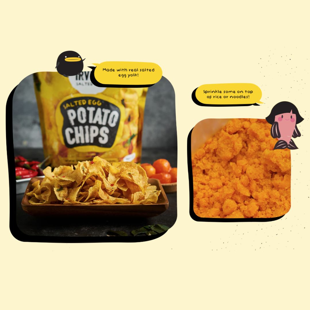 IRVINS Salted Egg Potato Chips