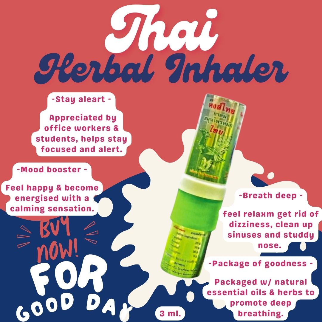 Hong Thai Herbal Nasal Inhaler