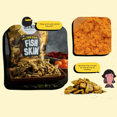 IRVINS Super Mario Hot Boom Salted Egg Fish Skin