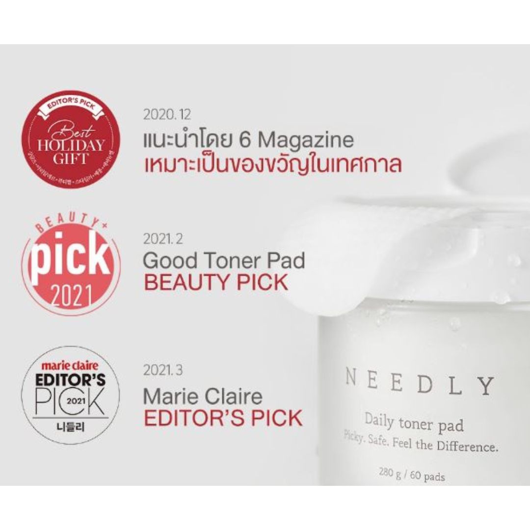 Needly Korean Daily Toner Pad - BHA & PHA