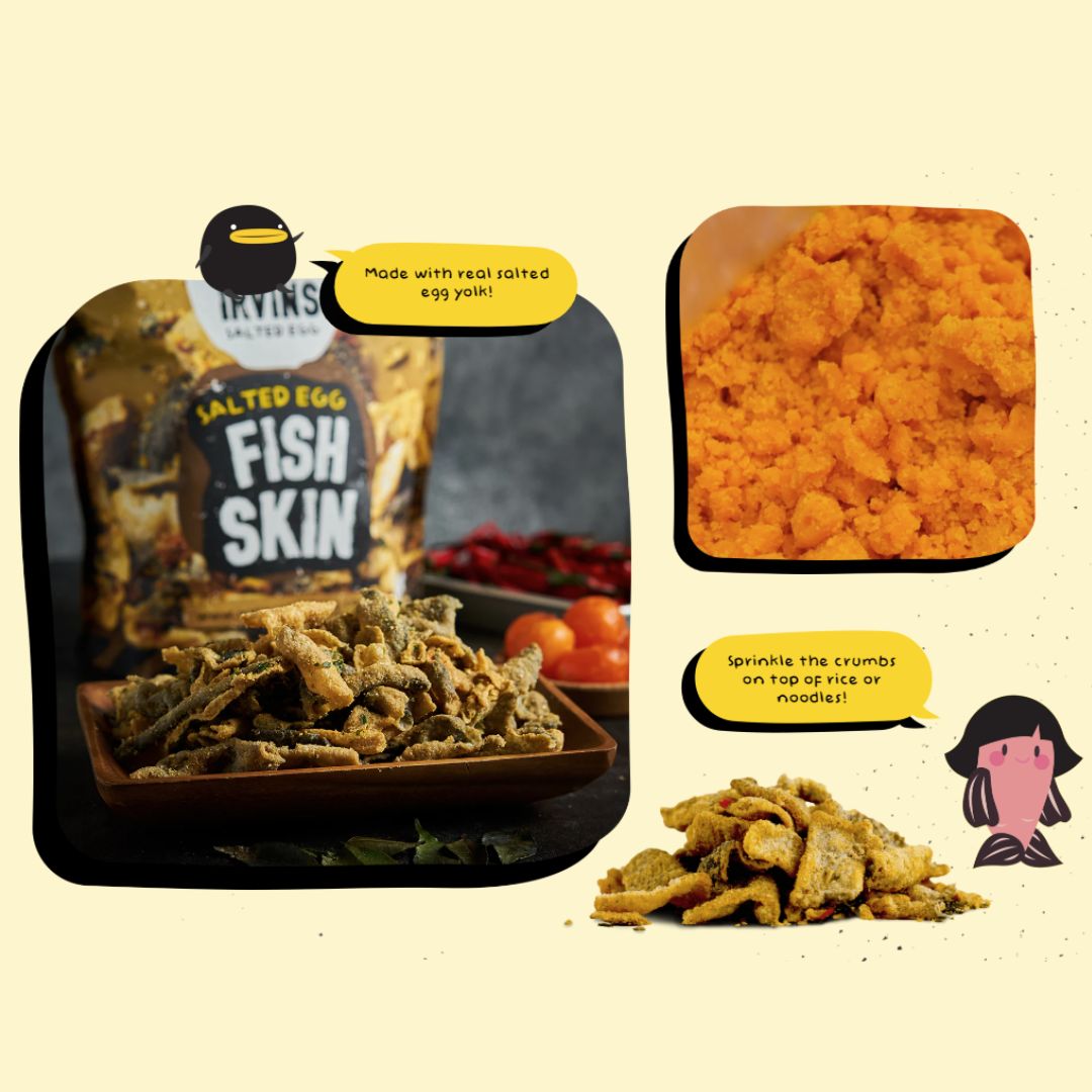 IRVINS Salted Egg Fish Skin